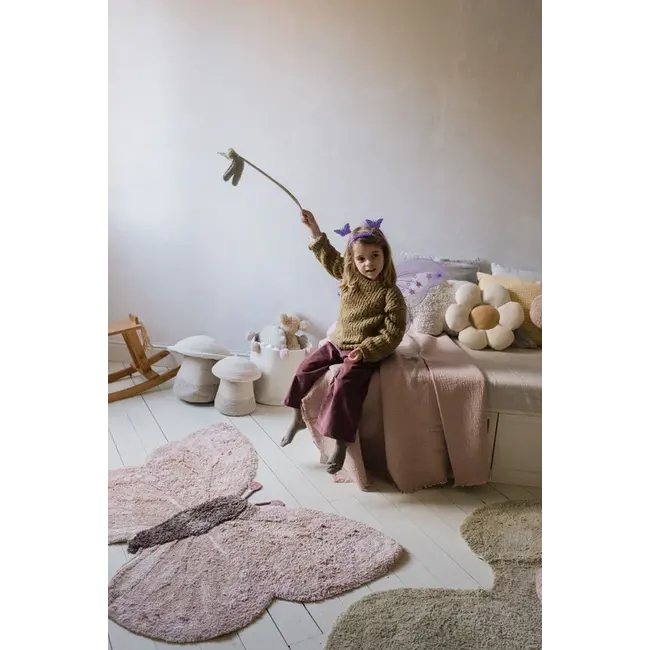 Lorena Canals Kinderkamer Vloerkleed Butterfly