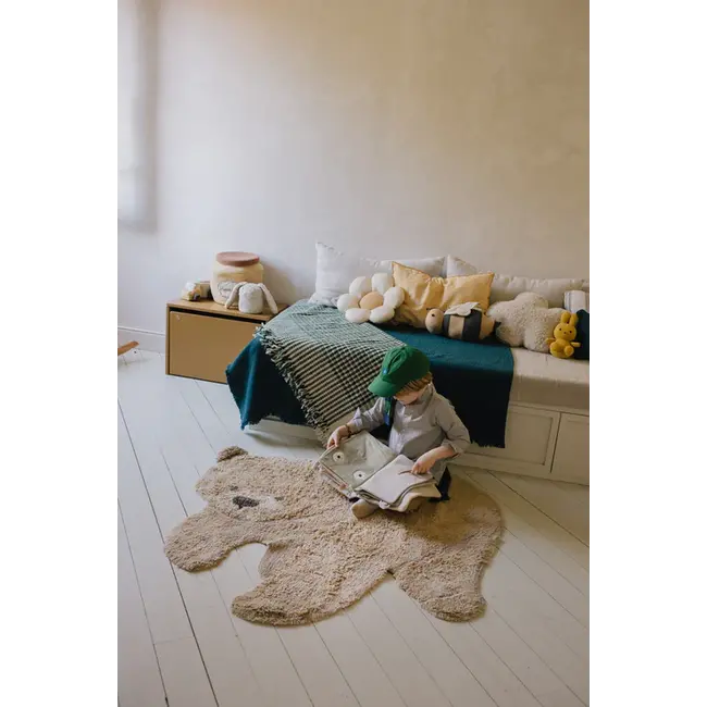 Lorena Canals Vloerkleed Kinderkamer Beer Lorena Canals