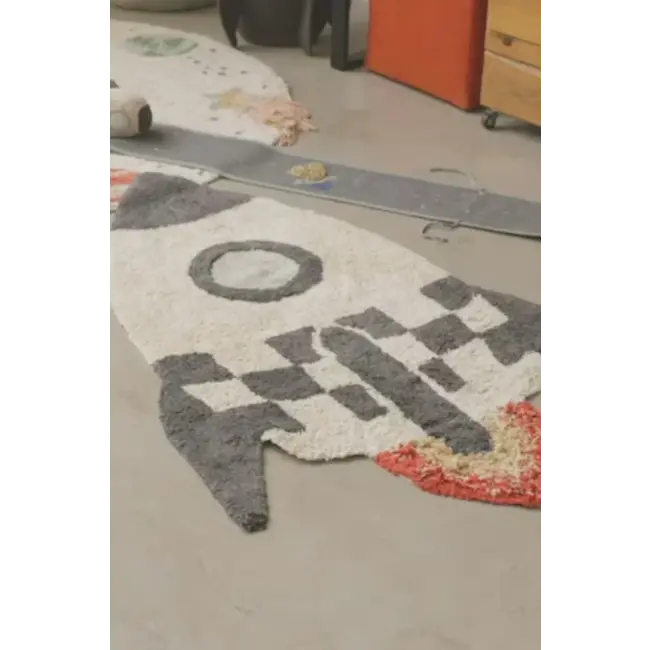 Lorena Canals Vloerkleed Kinderkamer Rocket Lorena Canals