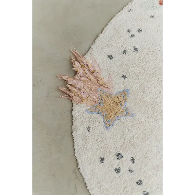 Lorena Canals Wasbaar Vloerkleed Kinderkamer Insterstellar Journey