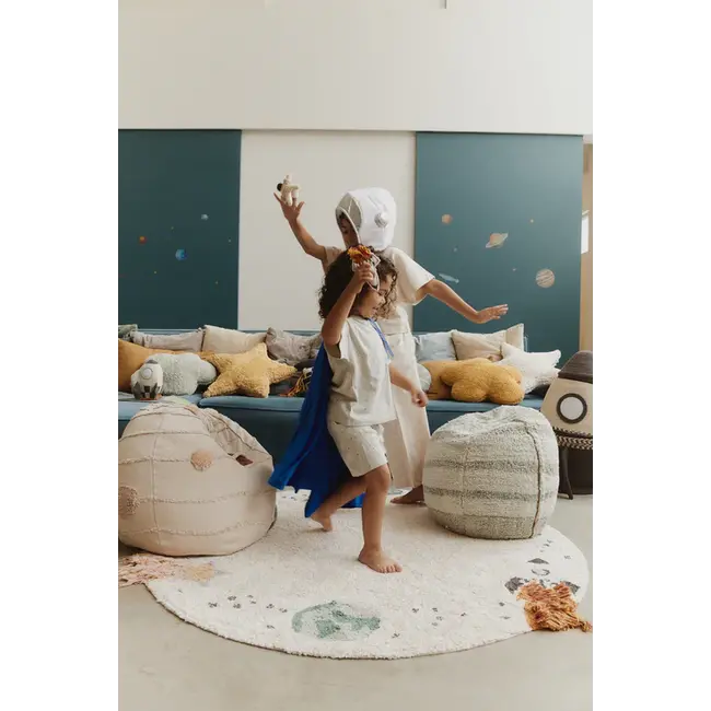 Lorena Canals Wasbaar Vloerkleed Kinderkamer Insterstellar Journey