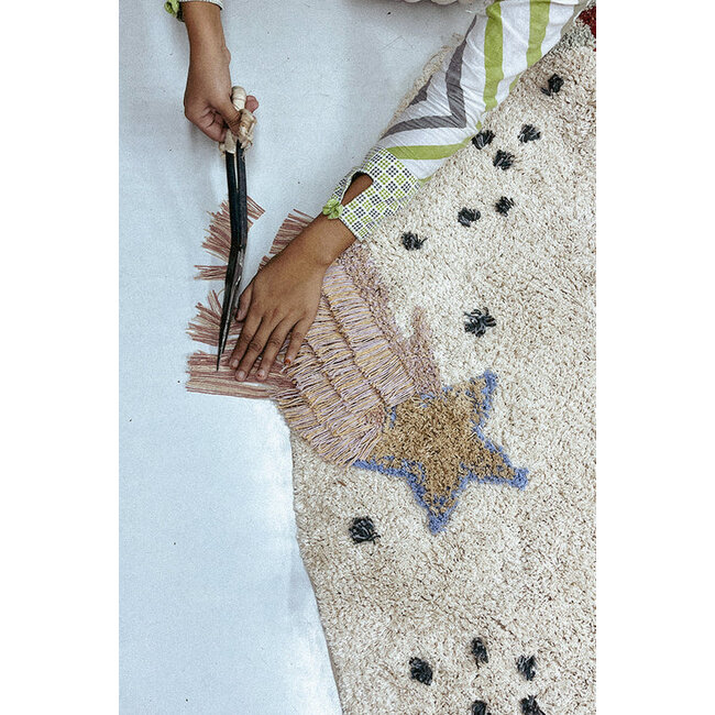 Lorena Canals Wasbaar Vloerkleed Kinderkamer Insterstellar Journey