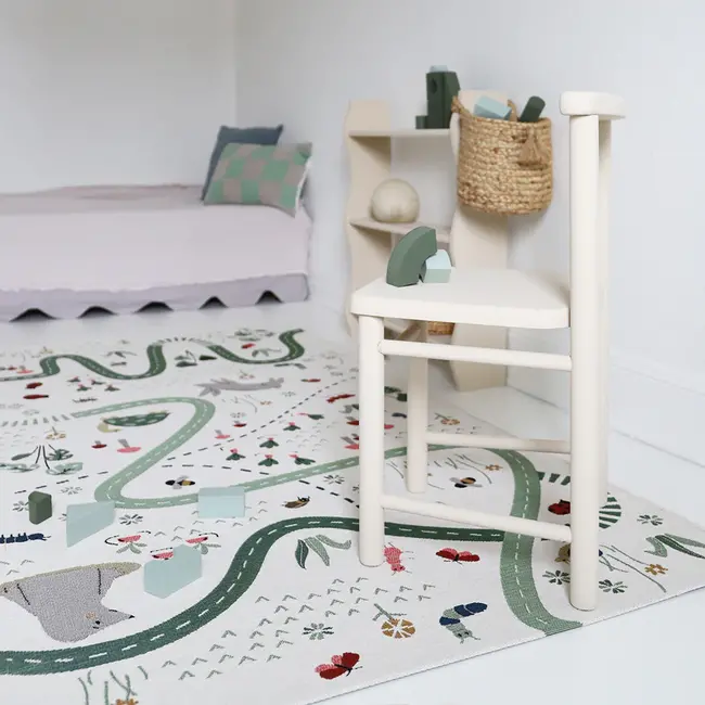 Nattiot Kinderkamer Vloerkleed Little Garden