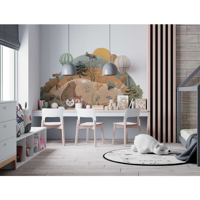 Kinderkamer Muurstickers Bergen