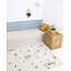 Nattiot Vloerkleed Kinderkamer Little Wild Monkey Miel 2 maten