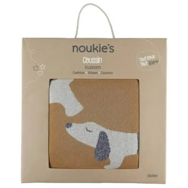 Noukies Kussen Kinderkamer Aston & Jack Noukies