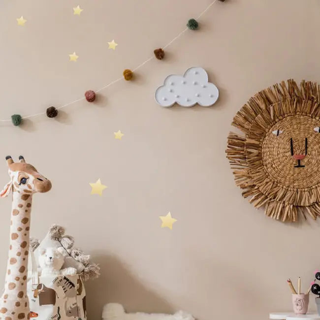 Kinderkamer Muurstickers Gele Sterren