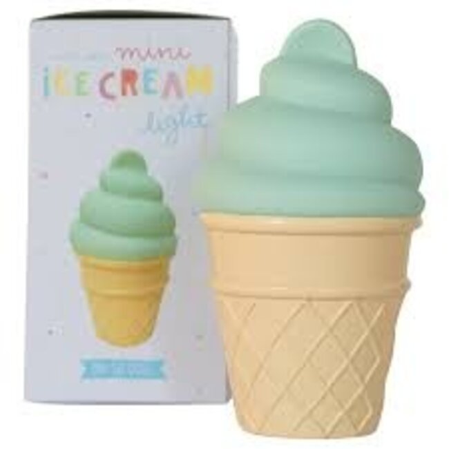 A Little Lovely Company Nachtlampje Kinderkamer Mini Icecream Mint