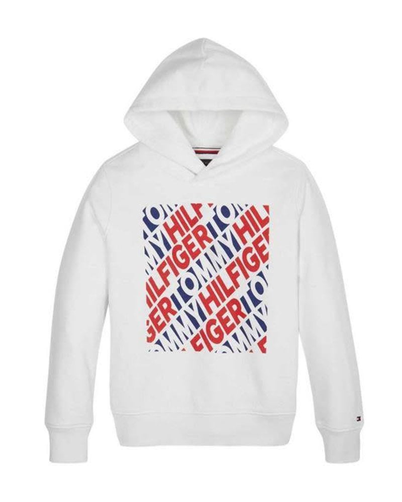 tommy hilfiger rode hoodie