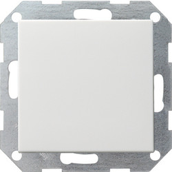 GIRA drukvlakschakelaar wisselschakelaar Systeem 55 wit mat (012627)