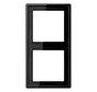 afdekraam 2-voudig LS990 zwart glans (LS 982 SW)