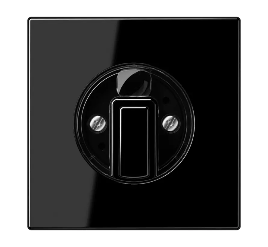 draaiknop tbv jaloezie of draaischakelaar LS990 zwart (LS 1941 SW)