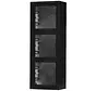 opbouwbak 3-voudig LS990 zwart glans (LS 583 A SW)
