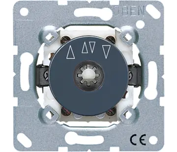 JUNG jaloezie-draaischakelaar/impulsgever 1-polig (1234.10)
