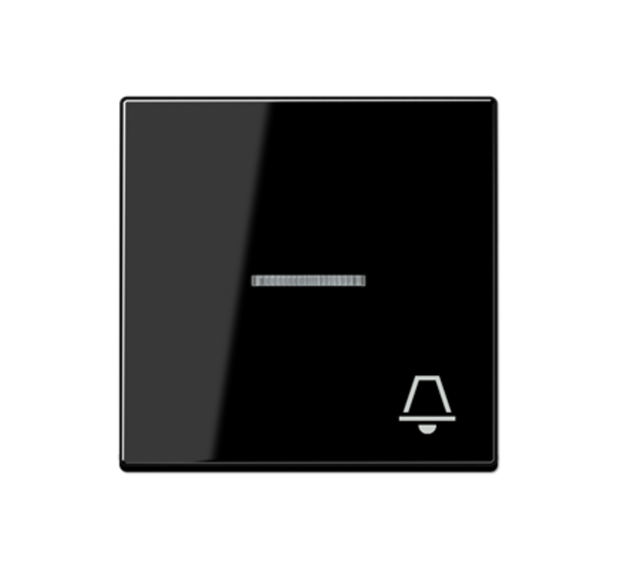 schakelwip met belsymbool controlevenster A-range zwart (A 590 KO5 K SW)