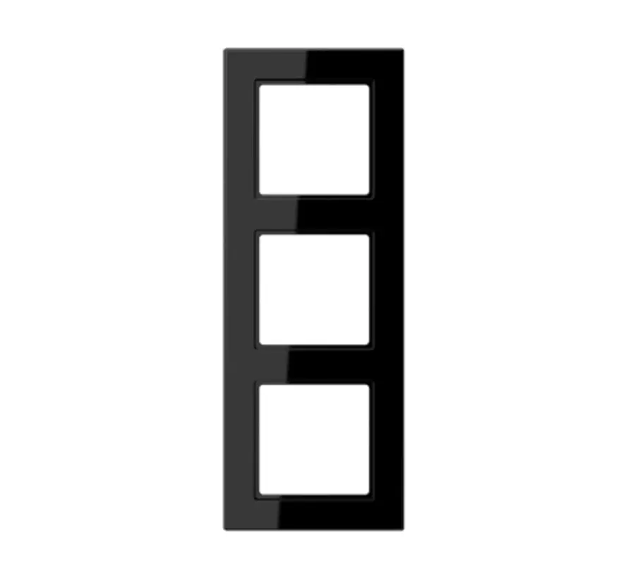 afdekraam 3-voudig A550 zwart glans (A 5583 BF SW)