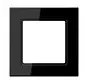 afdekraam 1-voudig A550 zwart glans (A 5581 BF SW)