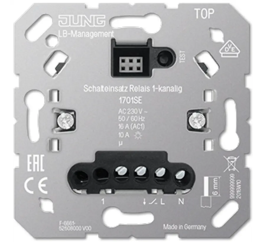 relaisschakelaar 1-kanaals (1701 SE)