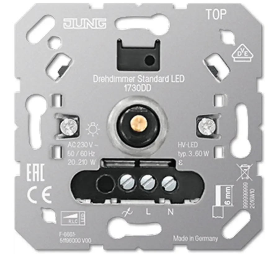 standaard LED-dimmer 3-60 Watt (1730 DD)