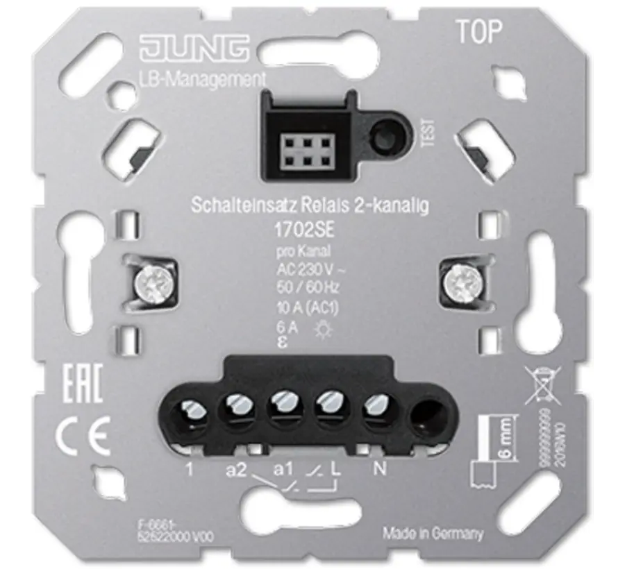 relaisschakelaar 2-kanaals (1702 SE)