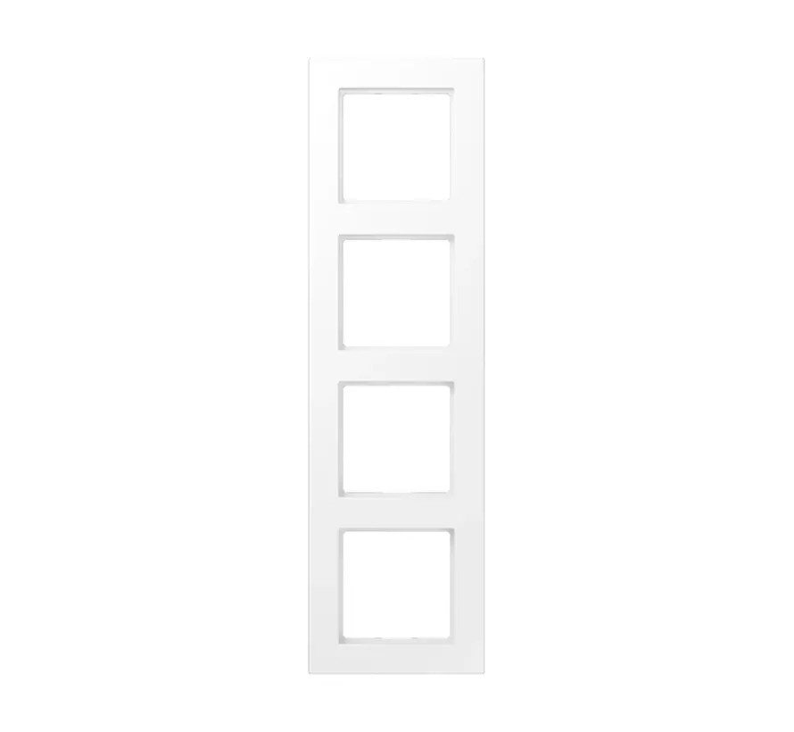 afdekraam 4-voudig A550 sneeuwwit mat (A 5584 BF WWM)