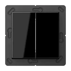 JUNG bluetooth low energy radiografische wandzender 4-kanaals A-range zwart (BLE A 595 SW)