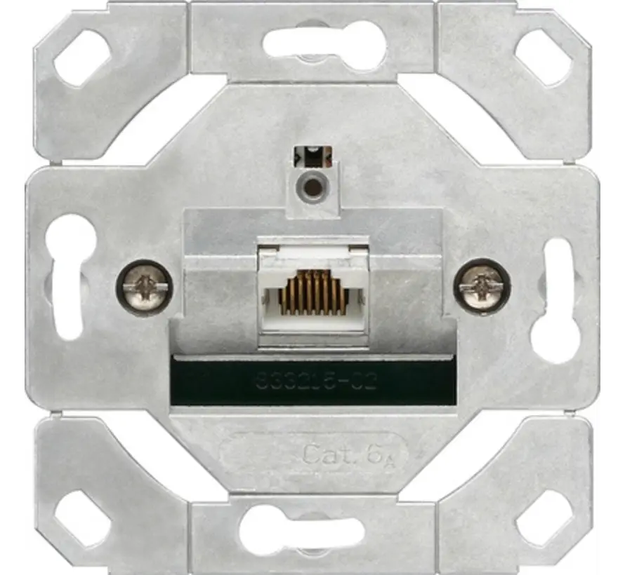 RJ45 data wandcontactdoos CAT6a 1-voudig (245100)