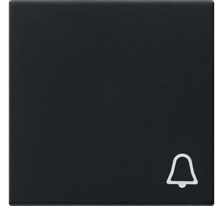 schakelwip symbool bel Systeem 55 zwart mat (0286005)