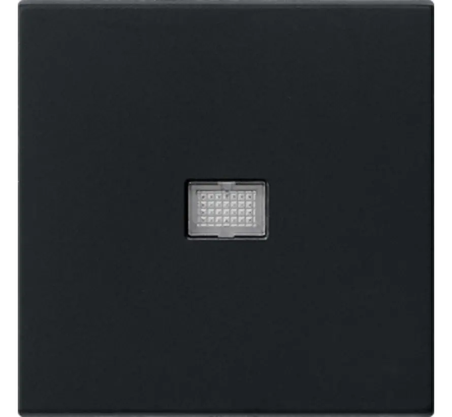 schakelwip controlevenster groot Systeem 55 zwart mat (0298005)