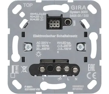 Gira Systeem 3000 elektronische schakelaar (540500)