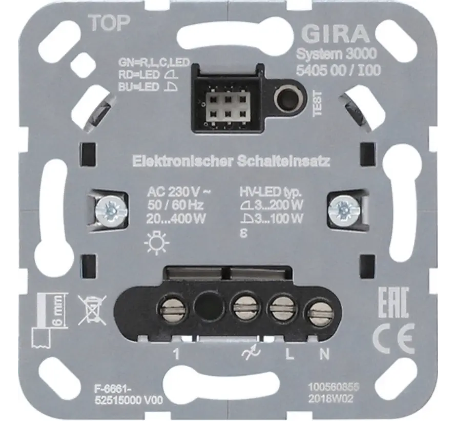 Systeem 3000 elektronische schakelaar (540500)