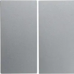 Berker schakelwip 2-voudig S1/B3/B7 aluminium mat (16231404)