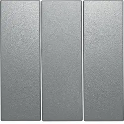 Berker schakelwip 3-voudig S1/B3/B7 aluminium mat (16651404)