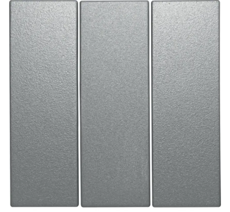 schakelwip 3-voudig S1/B3/B7 aluminium mat (16651404)