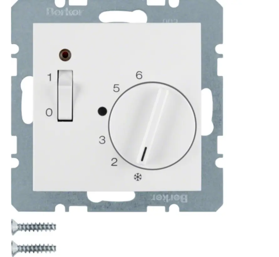 kamerthermostaat verbreekcontact S1/B3/B7 wit glans (20308989)