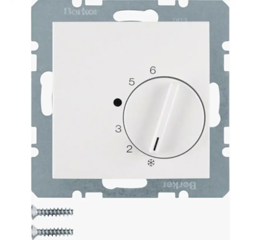 kamerthermostaat wisselcontact S1/B3/B7 wit glans (20268989)