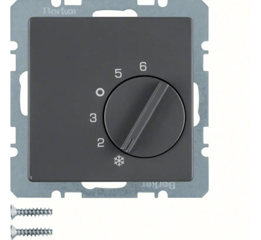 kamerthermostaat wisselcontact Q1/Q3/Q7 antraciet (20266086)