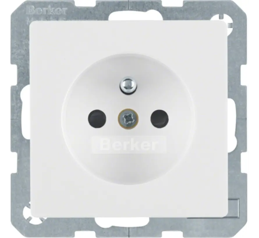 wandcontactdoos penaarde kindveilig schroefklem Q1/Q3/Q7 wit (6765766089)