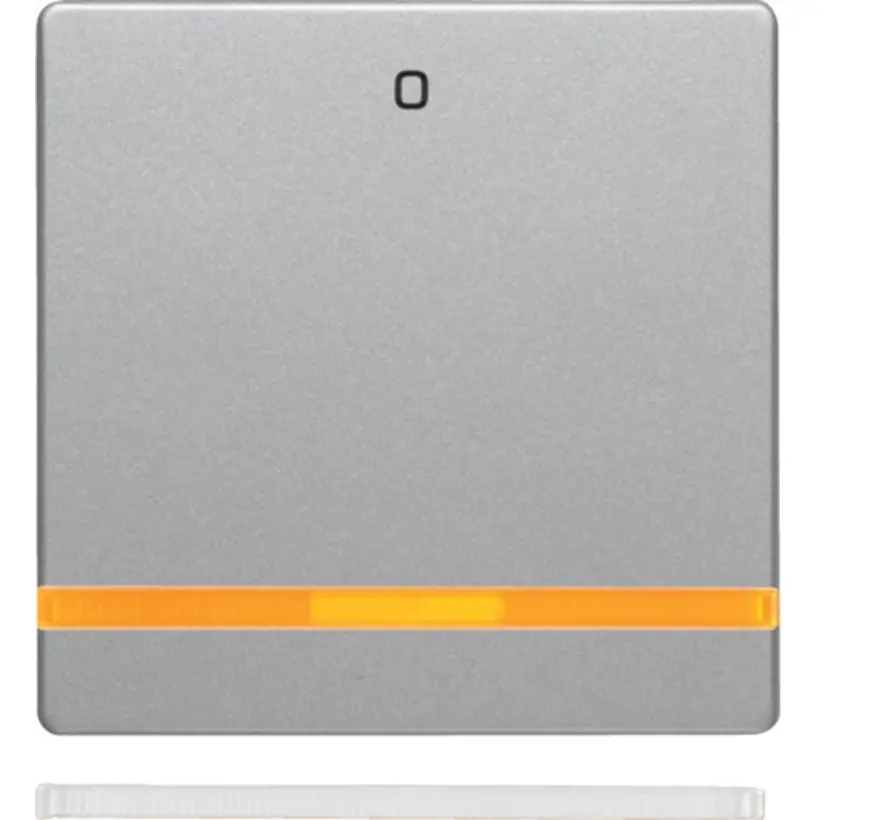 schakelwip controlevenster met opdruk 0 Q1/Q3/Q7 aluminium (16246084)