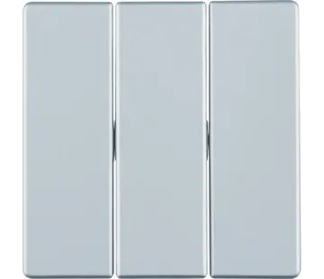 Berker schakelwip 3-voudig Q1/Q3/Q7 aluminium (16656084)