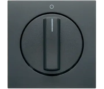 Berker draaiknop voor draaischakelaar aan/uit met opdruk 0-1 S1/B3/B7 antraciet mat (11501606)