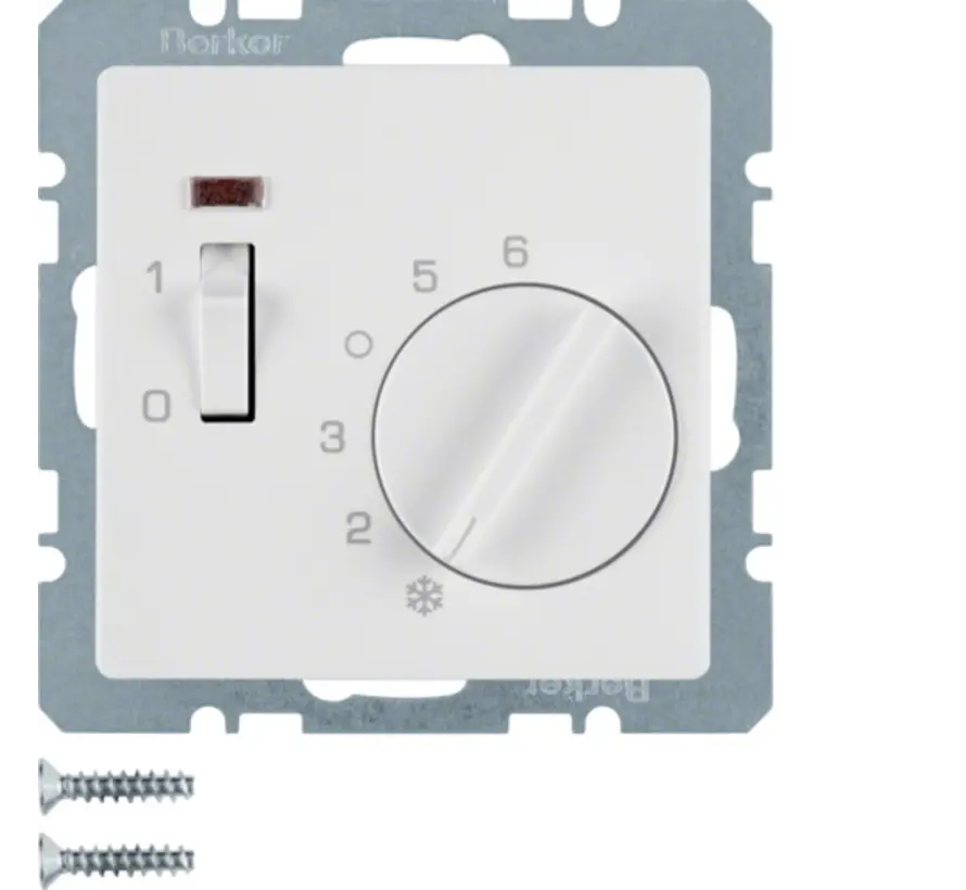 kamerthermostaat 24V verbreekcontact Q1/Q3/Q7 wit (20316089)