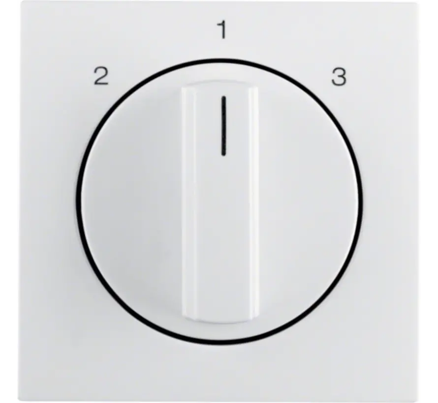 draaiknop driestandenschakelaar 2-1-3 S1/B3/B7 wit glans (1084898900)