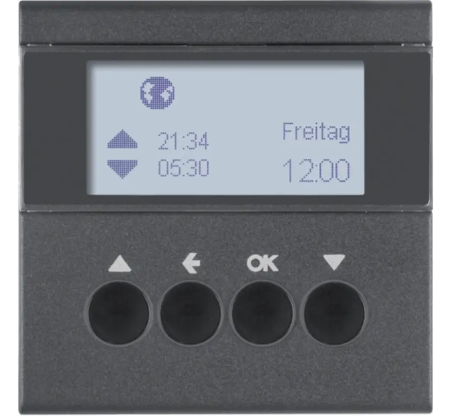 jaloeziebesturing opzetmodule S1/B3/B7 antraciet mat (85741185)