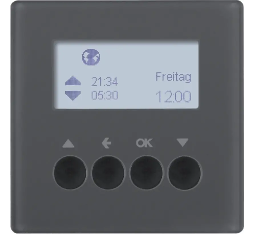 schakelklok jaloeziebesturing opzetmodule Q1/Q3/Q7 antraciet (85741126)