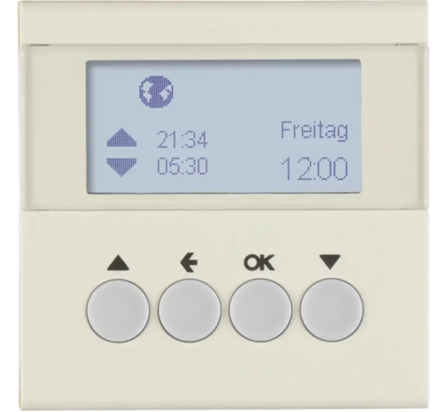 jaloeziebesturing opzetmodule S1/B3/B7 creme glans (85741182)