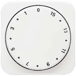 Busch-Jaeger draaiknop tijdschakelaar 15 min Reflex SI (1770-214-102)