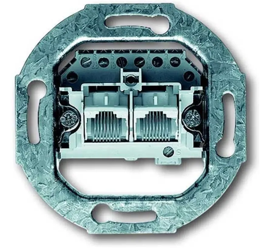 RJ45 data wandcontactdoos CAT3 parallel bedraad (0214)