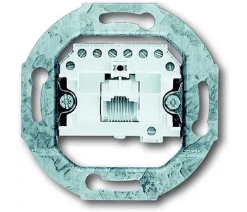Busch-Jaeger RJ45 data wandcontactdoos CAT3 1-voudig (0213)