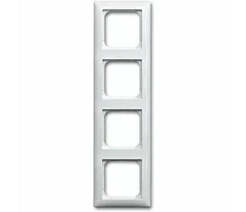 Busch-Jaeger afdekraam 4-voudig Balance SI wit glans (1724-914)